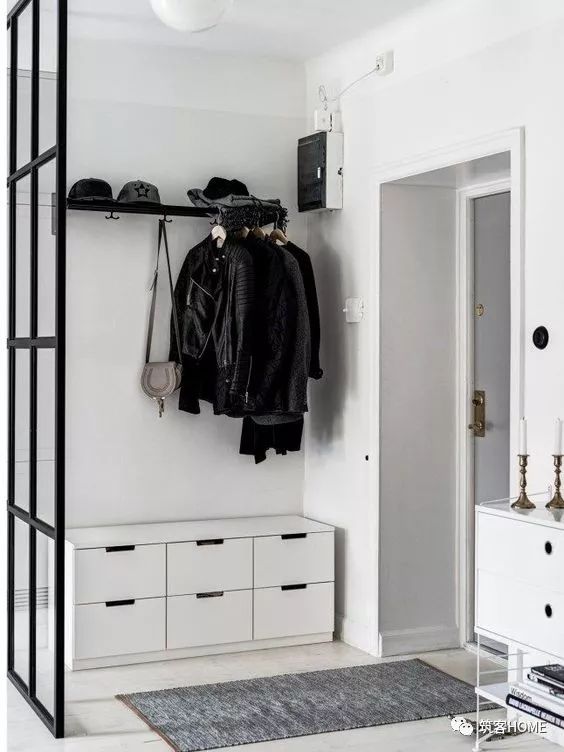 没有玄关,鞋柜设计在哪? - 工程资料库