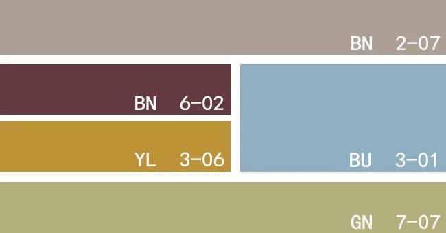 更美的十个灰褐色配色