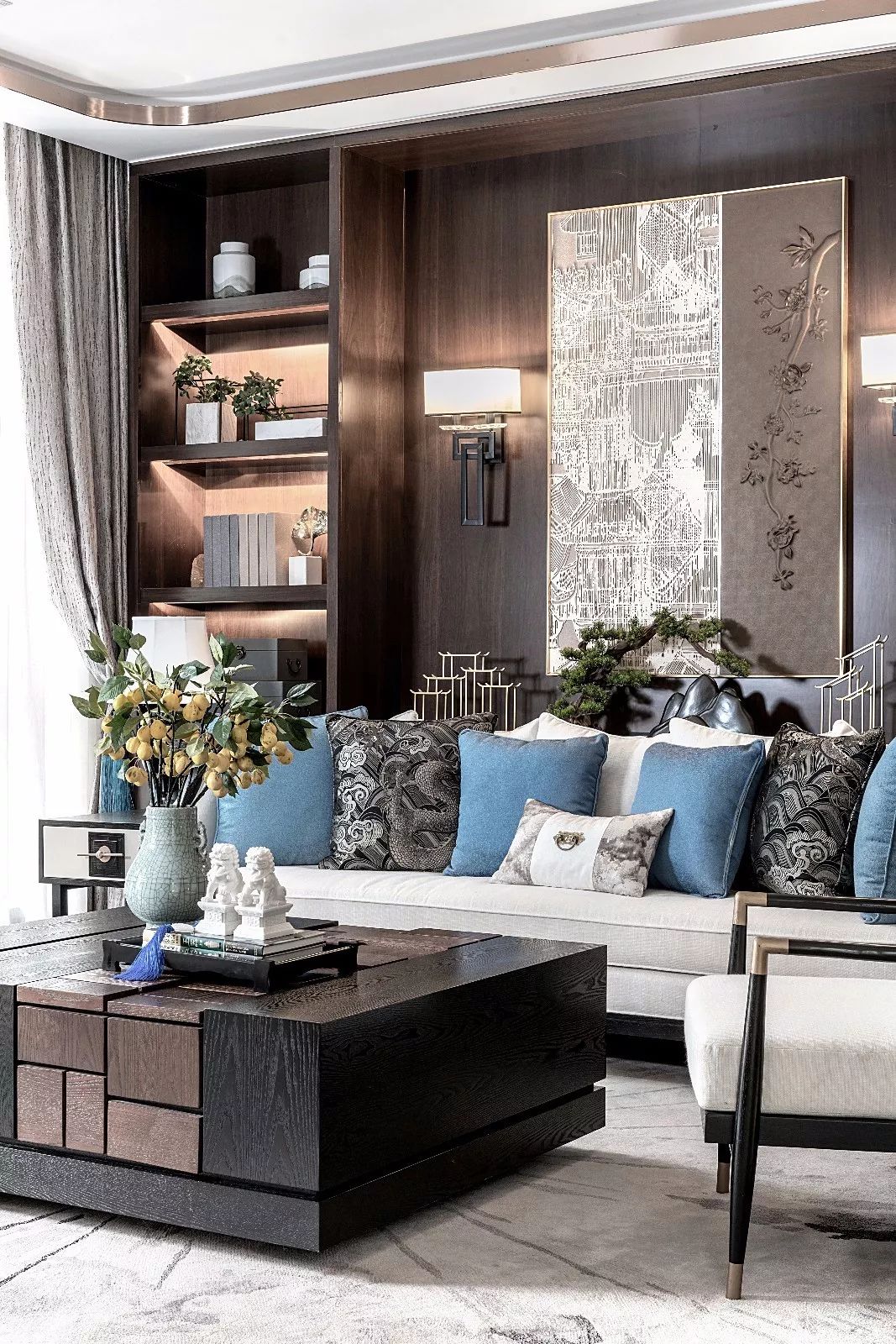 新中式色彩褪去浓妆演绎优雅风骨