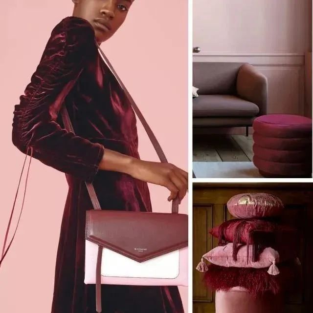 内敛勃艮第红复古深邃低调奢华