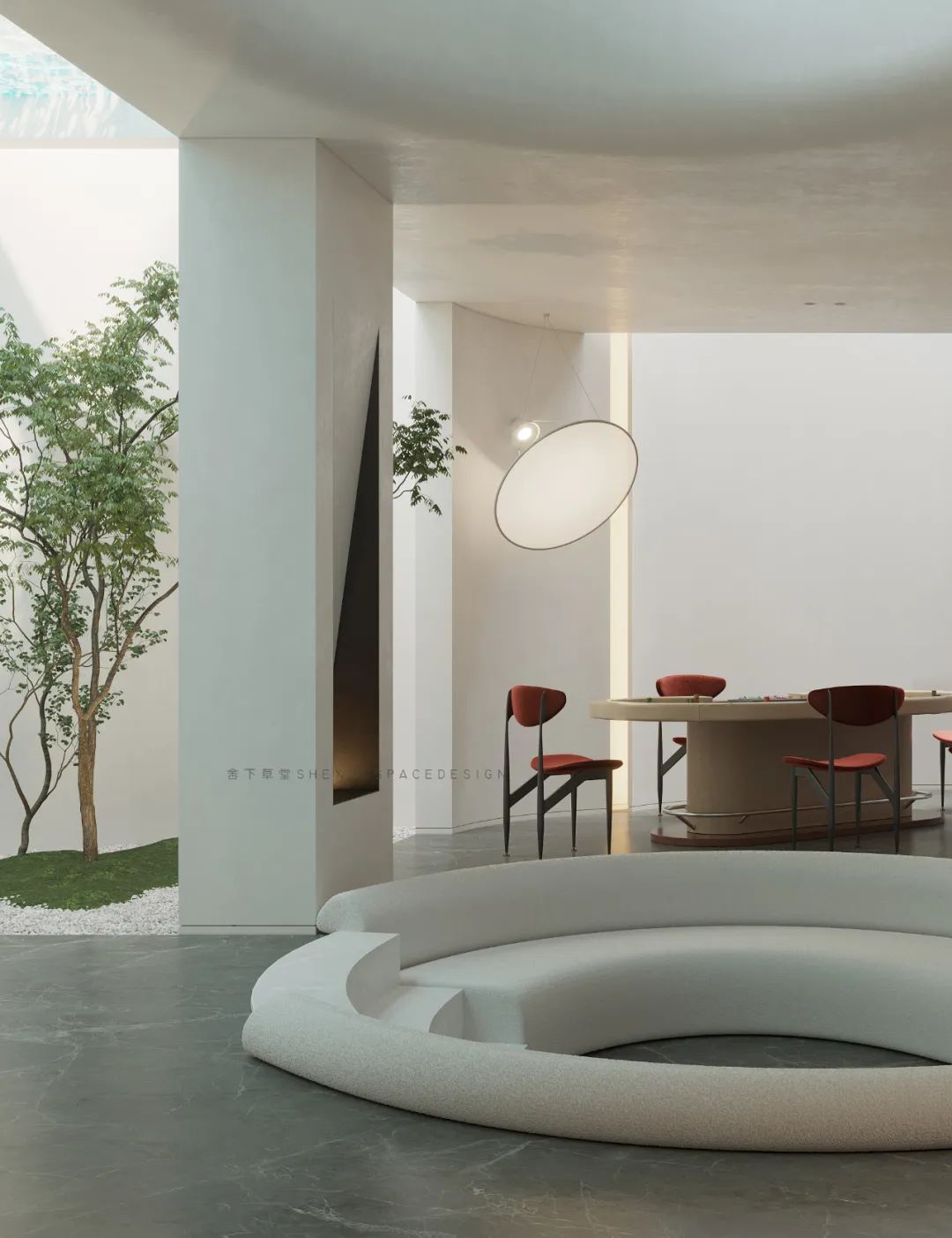 宁静素雅的空间魅力舍下草堂