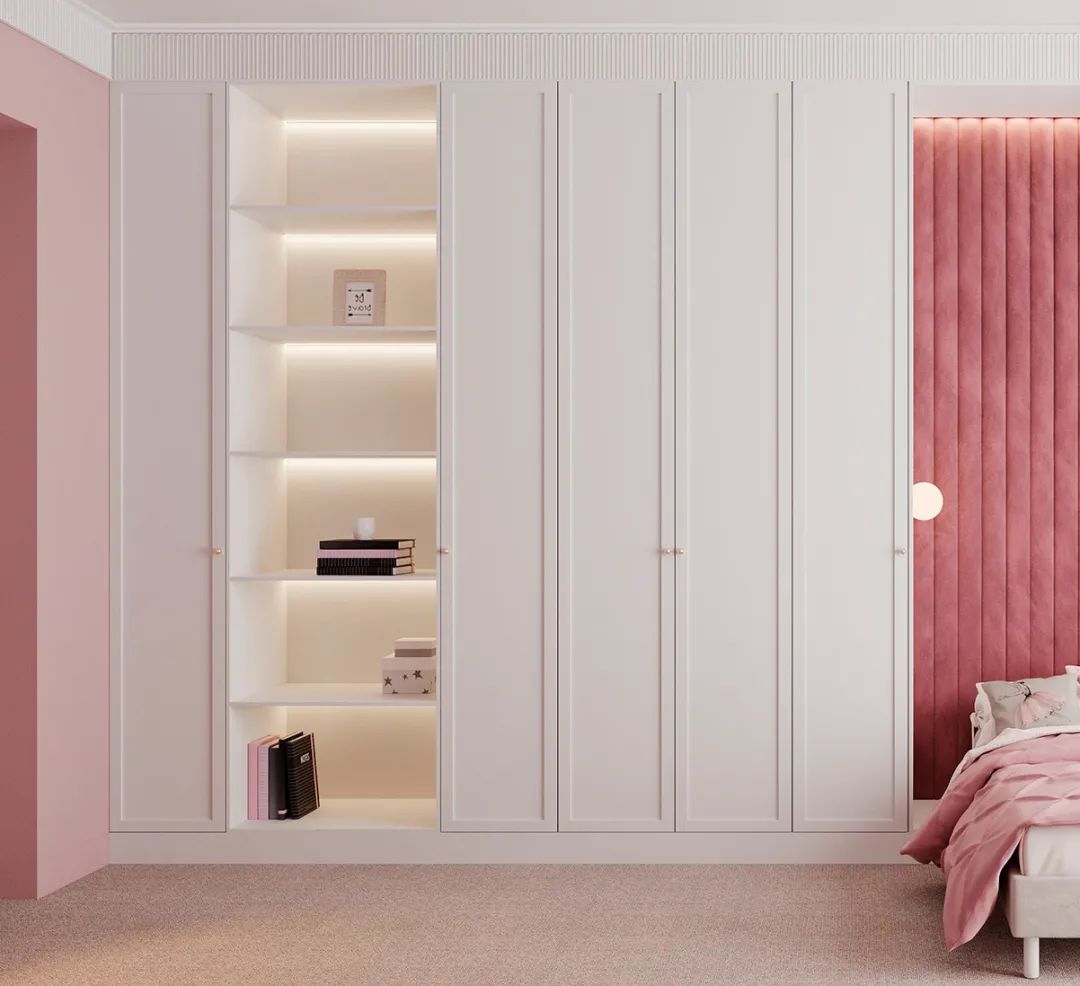 今年流行的定制衣柜设计一个个都这么美