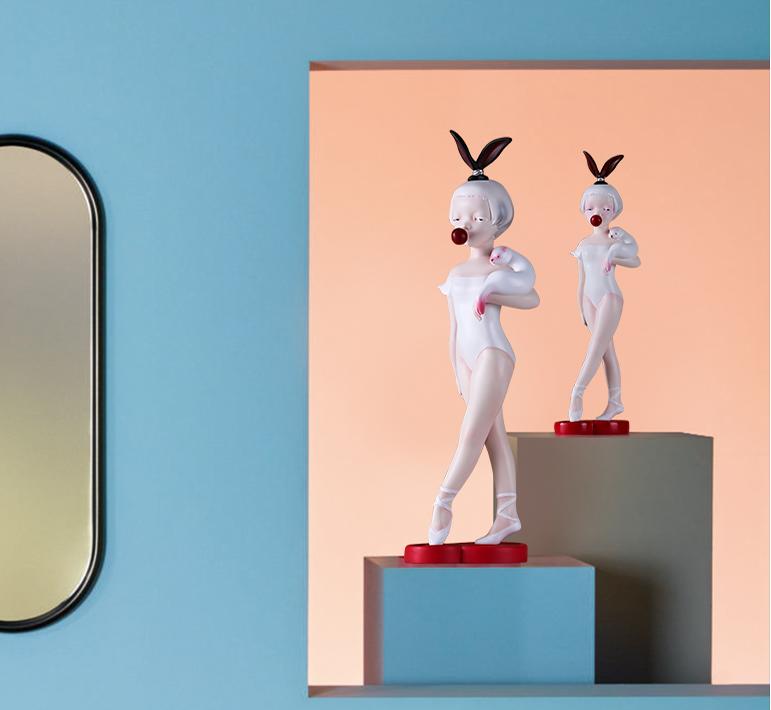 向京"我看到了幸福"系列瞿广慈的《小骑士》瞿广慈的雕塑作品在星级