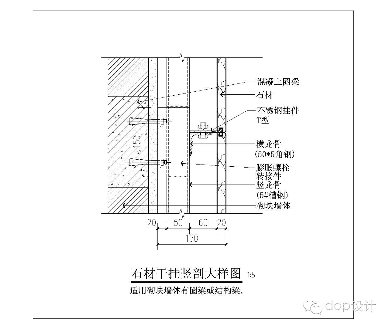 精裝工藝篇(3)牆面石材幹掛 - 工程資料庫