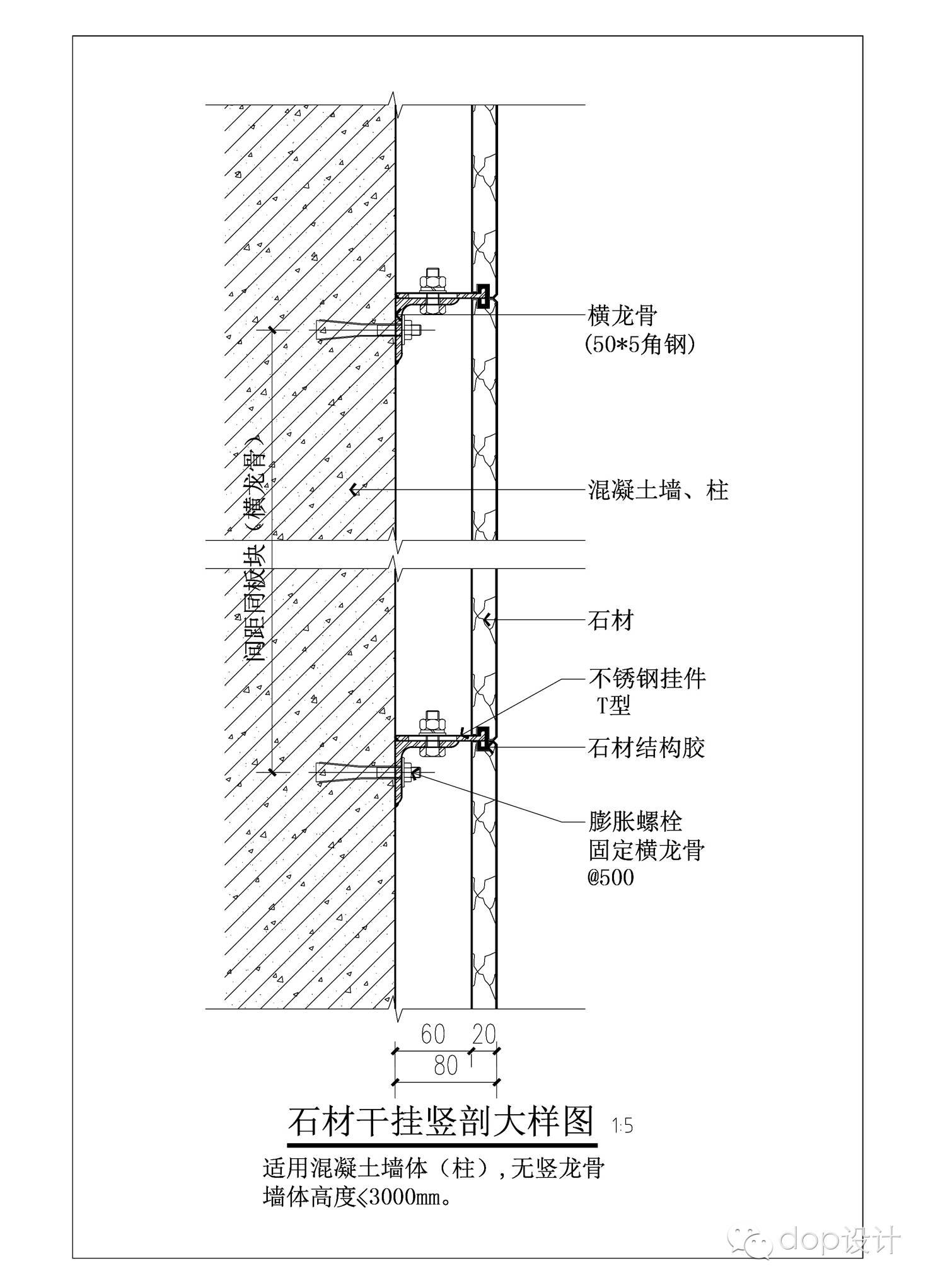 精装工艺篇3墙面石材干挂
