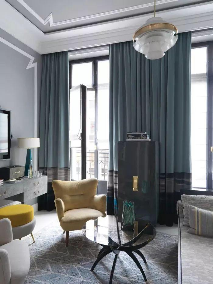 高级灰蓝色极美优雅轻奢范